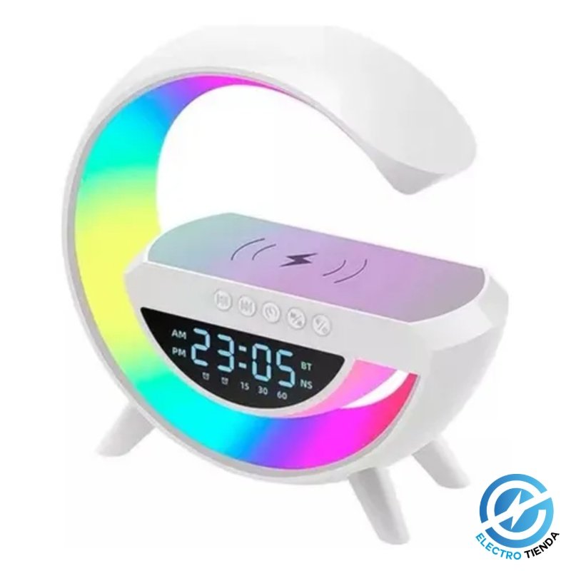 Parlante Bluetooth con Carga Inalámbrica y Luz LED BT-3401