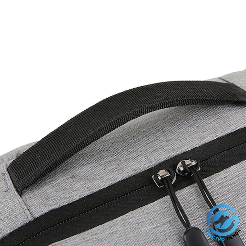 Mochila Porta Notebook 16" C/Carga Usb Tela Antidesgarro