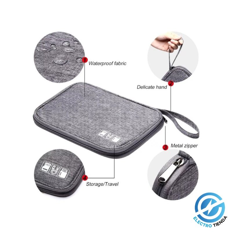 Organizador de cables grande - Varios Colores