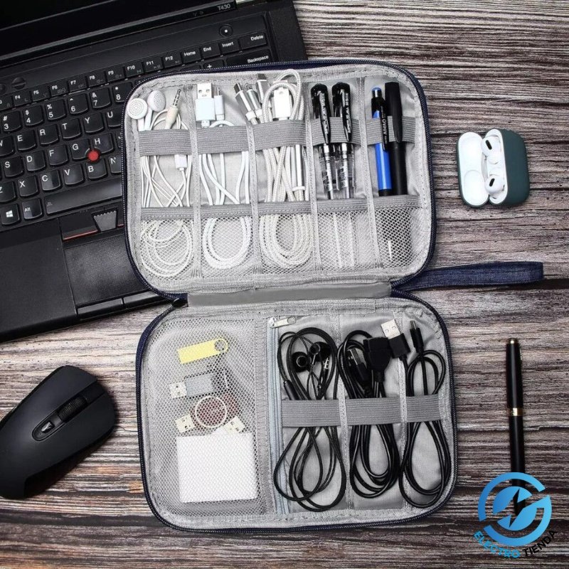 Organizador de cables grande - Varios Colores