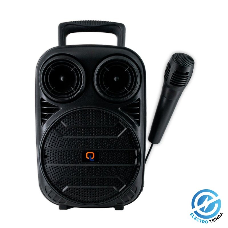 Parlante Bluetooh QL 602 - 6.5 Pulgadas - Micrófono para Karaoke incluido