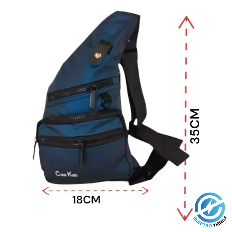 Mochila Bandolera Cruzada Impermiable Riñonera