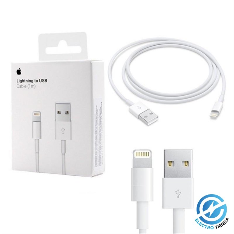 Cable USB a Iphone Lightning 1Mt