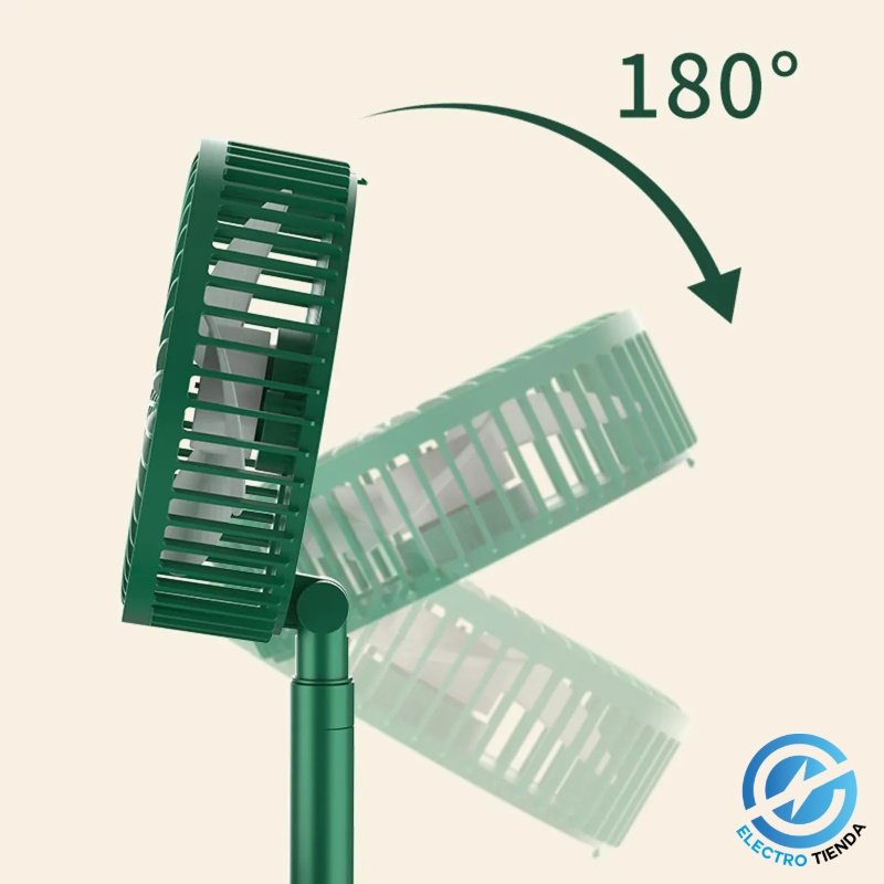Ventilador Portatil Telescopic Folding Fan