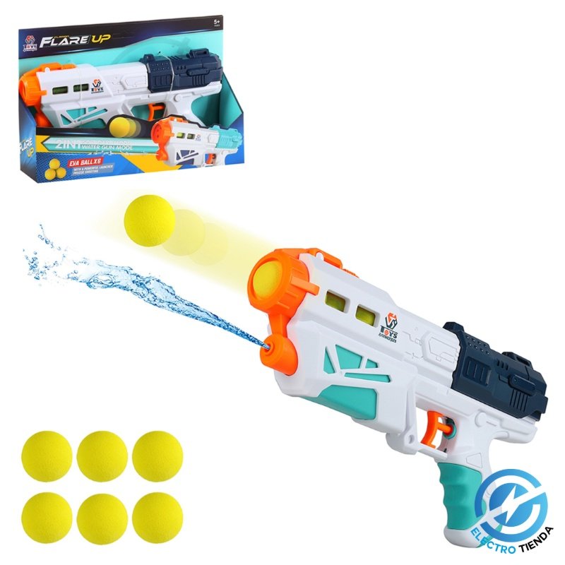 Pistola Lanza Pelotas / Agua Flare Up XDD-01