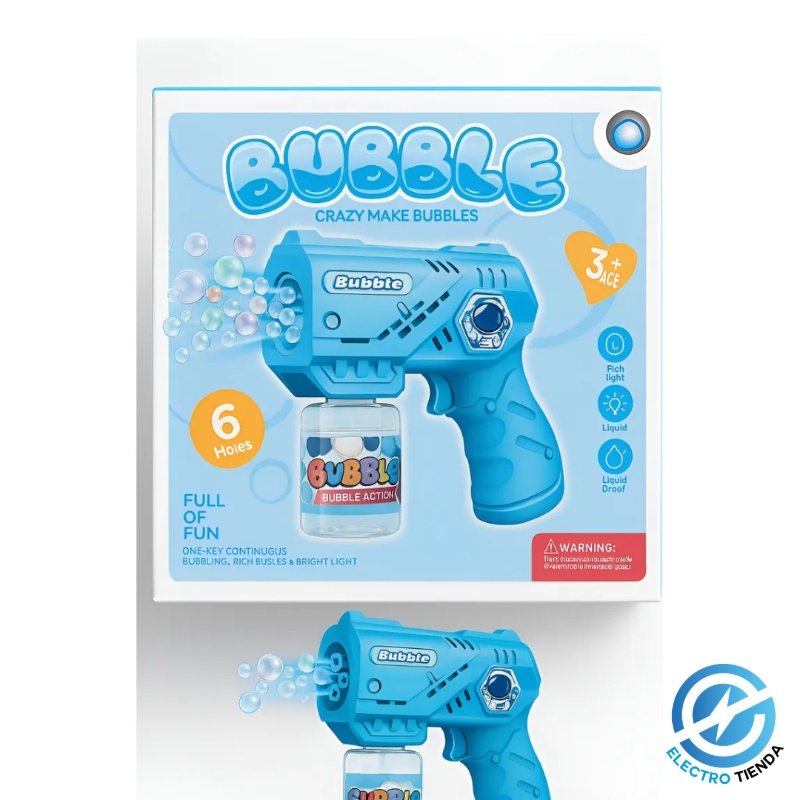 Burbujero Pistola BUBBLE GUN