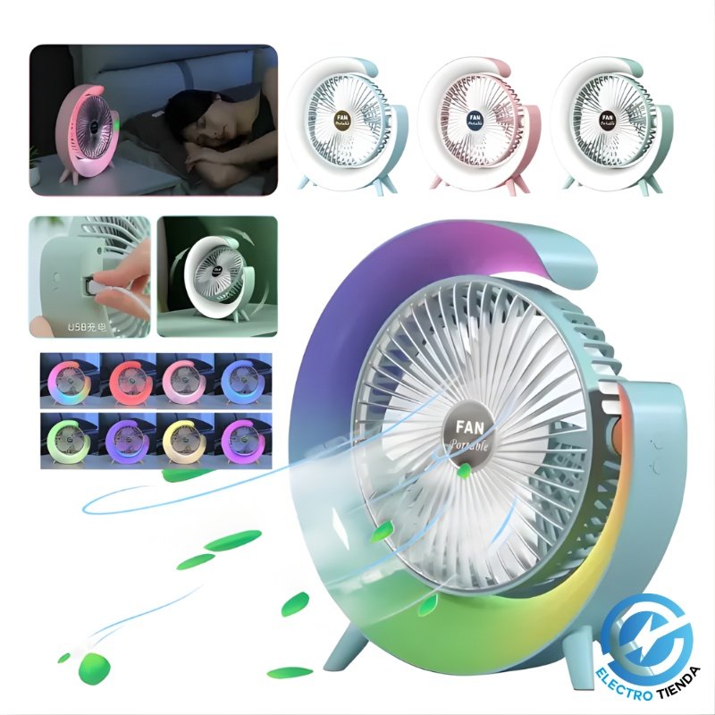 Ventilador de Escritorio Colorful Desktop Y19F