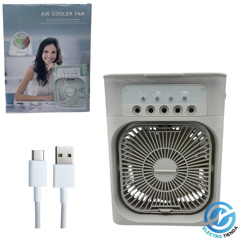 Ventilador Portatil Mini Cooling Fan Con Hielo
