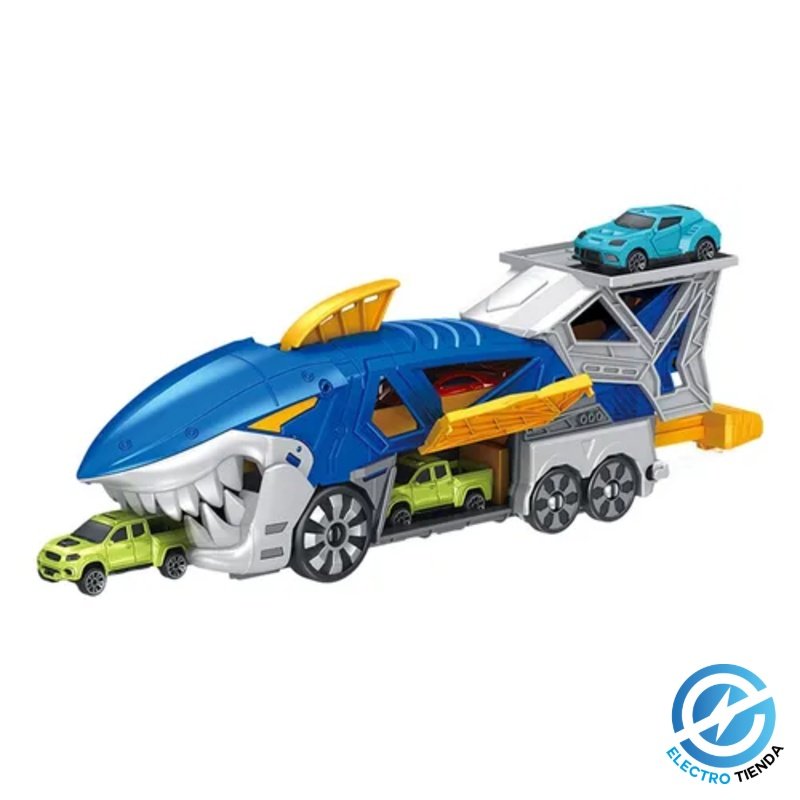 Pista de Autos Shark Catapult