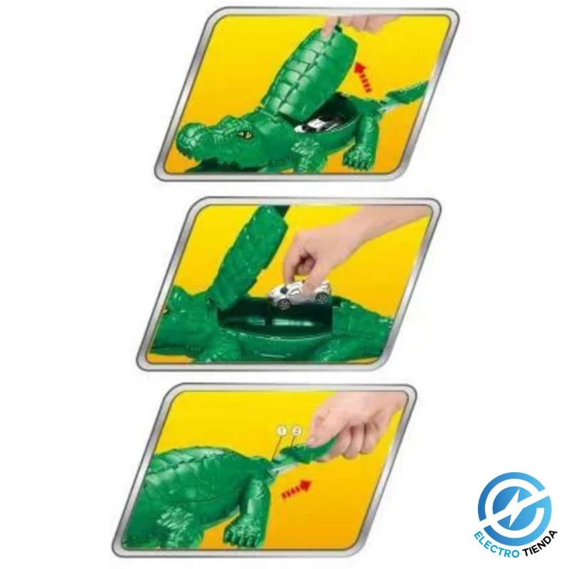 Pista Lanzadora de Autos TRACK CROCODILE