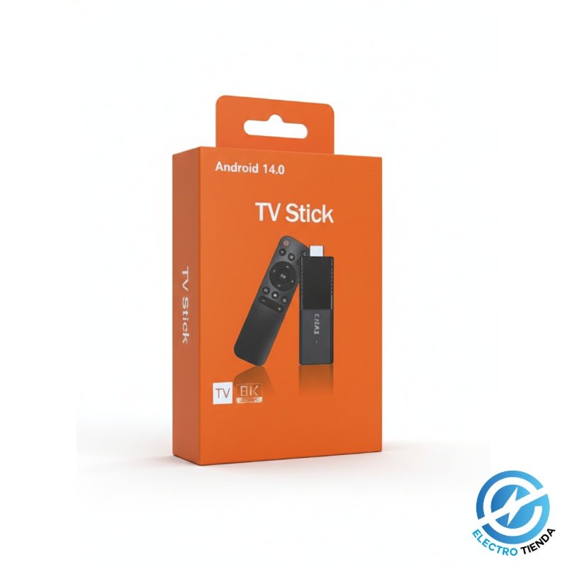 TV stick Android 14 c/ control