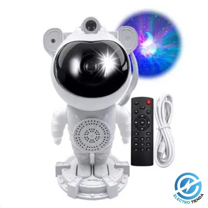 Proyector Astronauta con Parlante Bluetooth