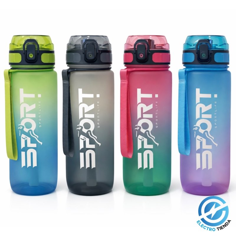 Botella Deportiva SPORT 800 ml con Correa