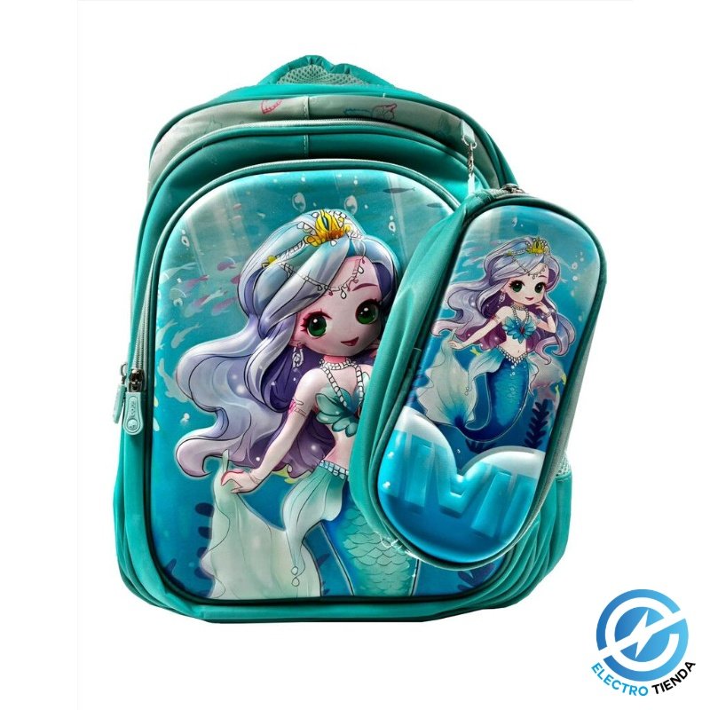 Mochila Set Infantil - Mochila, Lonchera y Cartuchera - Varios Modelos