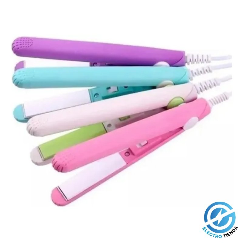 Mini Planchita De Pelo Viajera Make Time GLS-002 - Cerámica