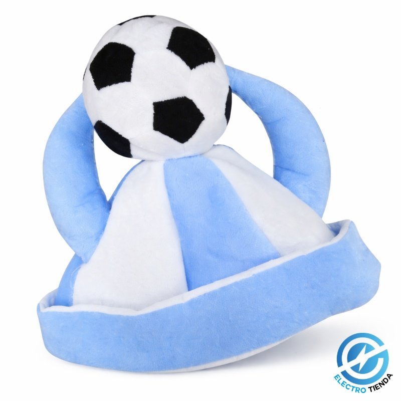 Sombrero De Argentina Para Niños - Pelota De Fútbol Peluche