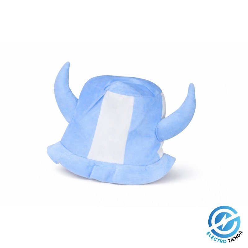 Sombrero Vikingo Argentina - Peluche Premium Adulto Mundial 2026