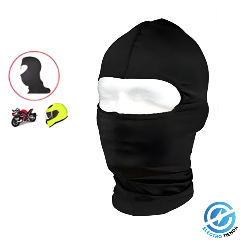 Pasamontañas Deportivo Moto Mask Support - Térmico Y Respirable