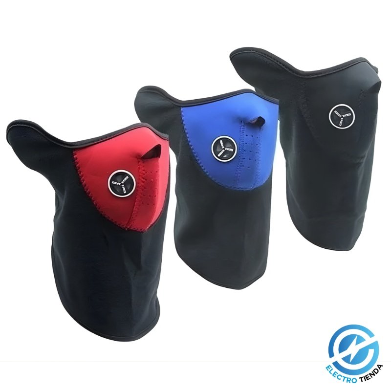 Máscara Para Bici Deportiva Solo Boca - Respiración Y Confort