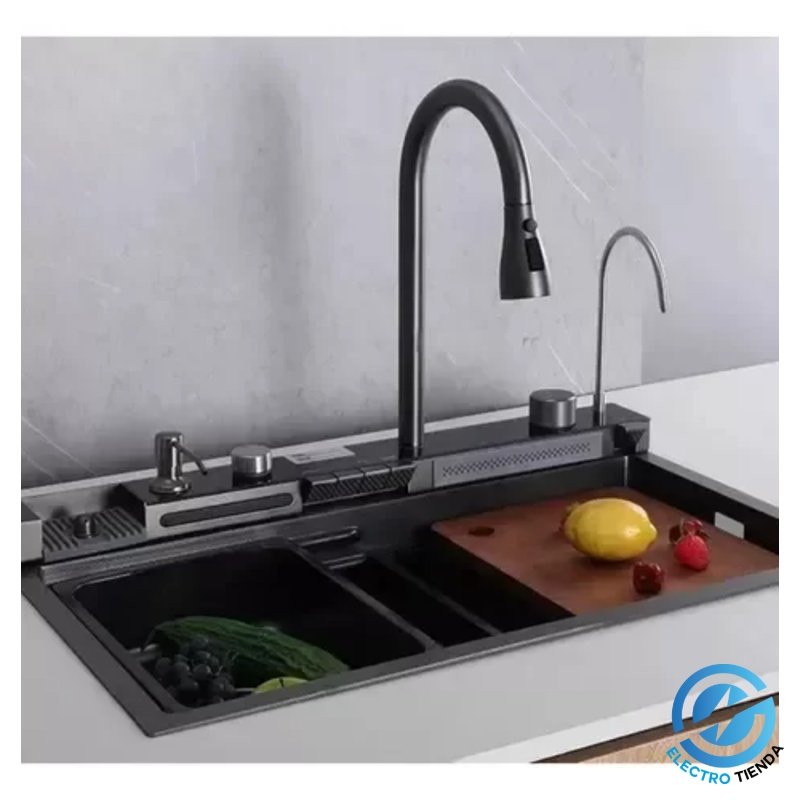 Bacha Inteligente Cocina Acero Inox