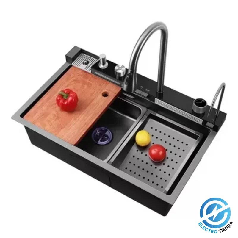 Bacha Inteligente Cocina Acero Inox