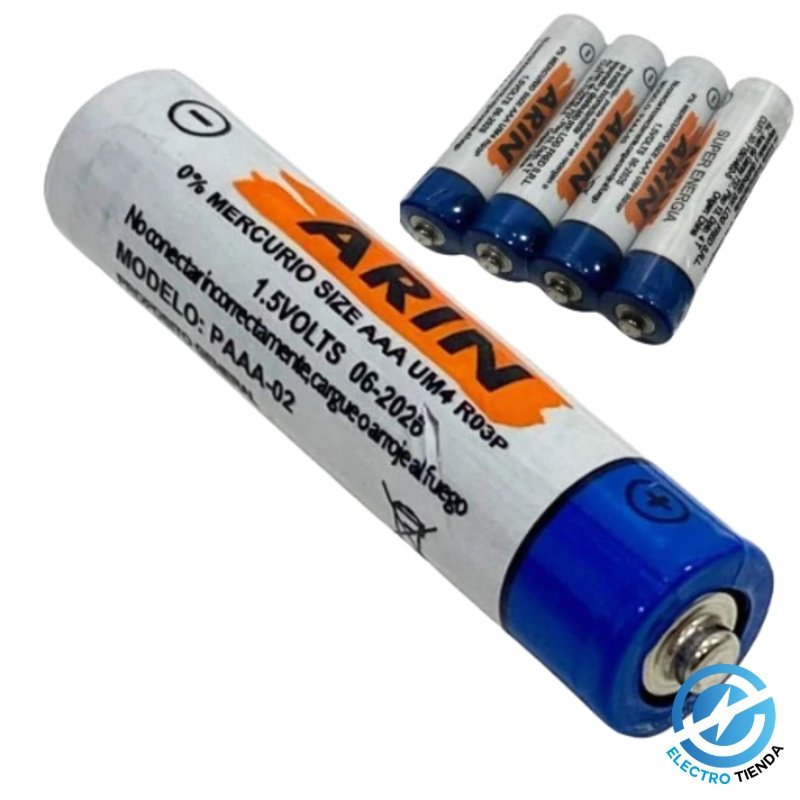 Pilas AAA (4 unidades)