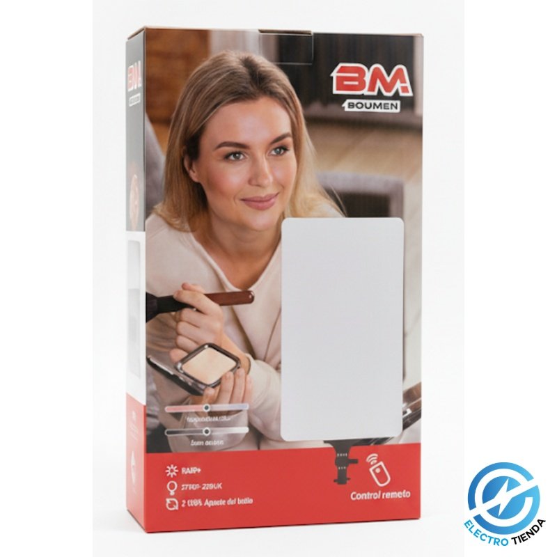 Luz de Relleno LED Profesional BM Boumen con Control Remoto