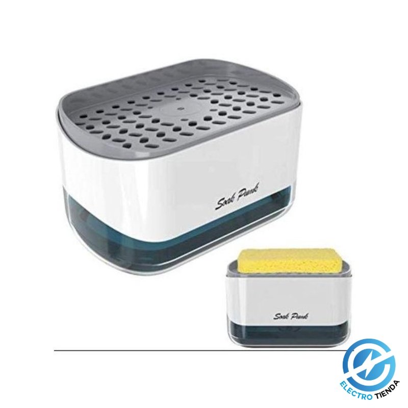 Dispensador de Jabón con Esponja – Soap Pump 2 en 1