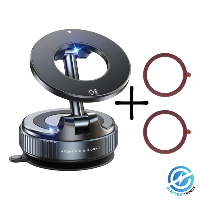 Soporte Magnético con Succión al Vacío K007 – Ajuste Multiángulo para Celulares