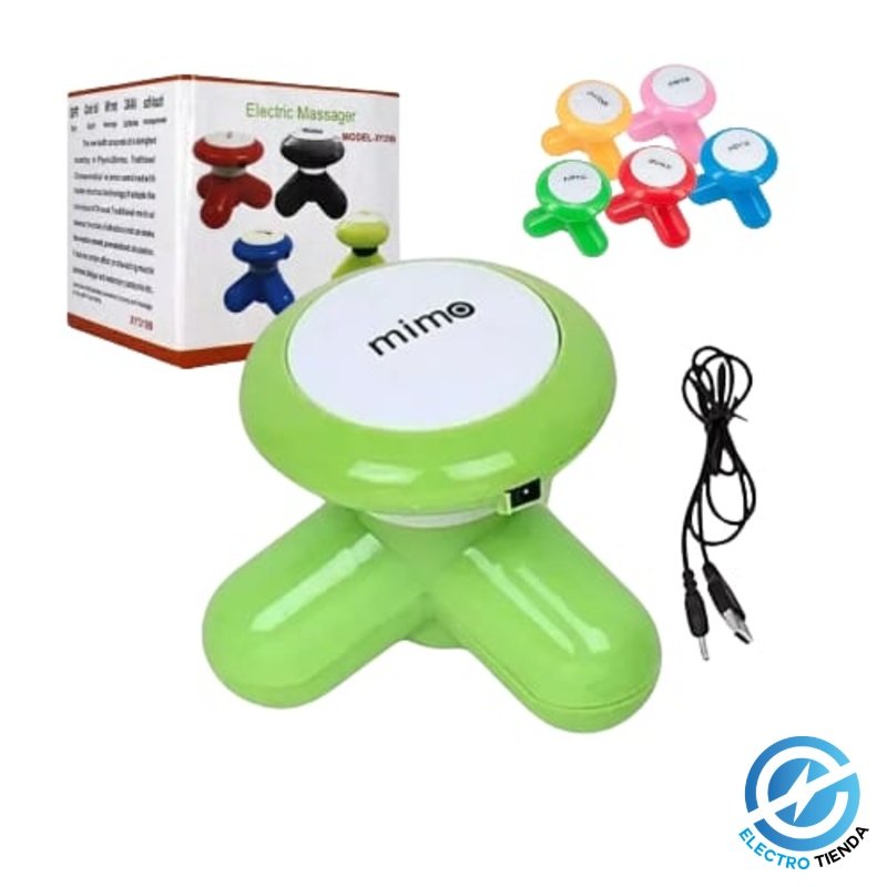 Mini Masajeador Portátil Mimo USB – Relajación de Mano y Cuerpo