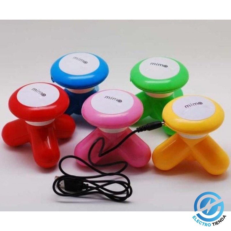 Mini Masajeador Portátil Mimo USB – Relajación de Mano y Cuerpo