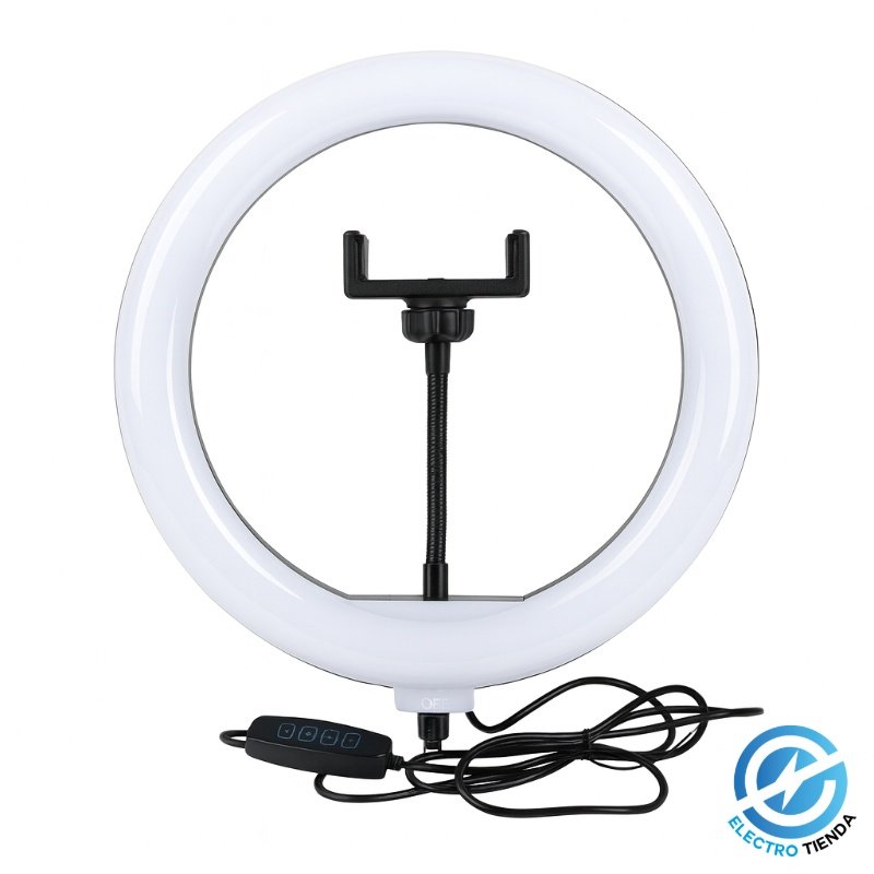 Aro de Luz LED 10” BM Boumen QX260 Control de Brillo