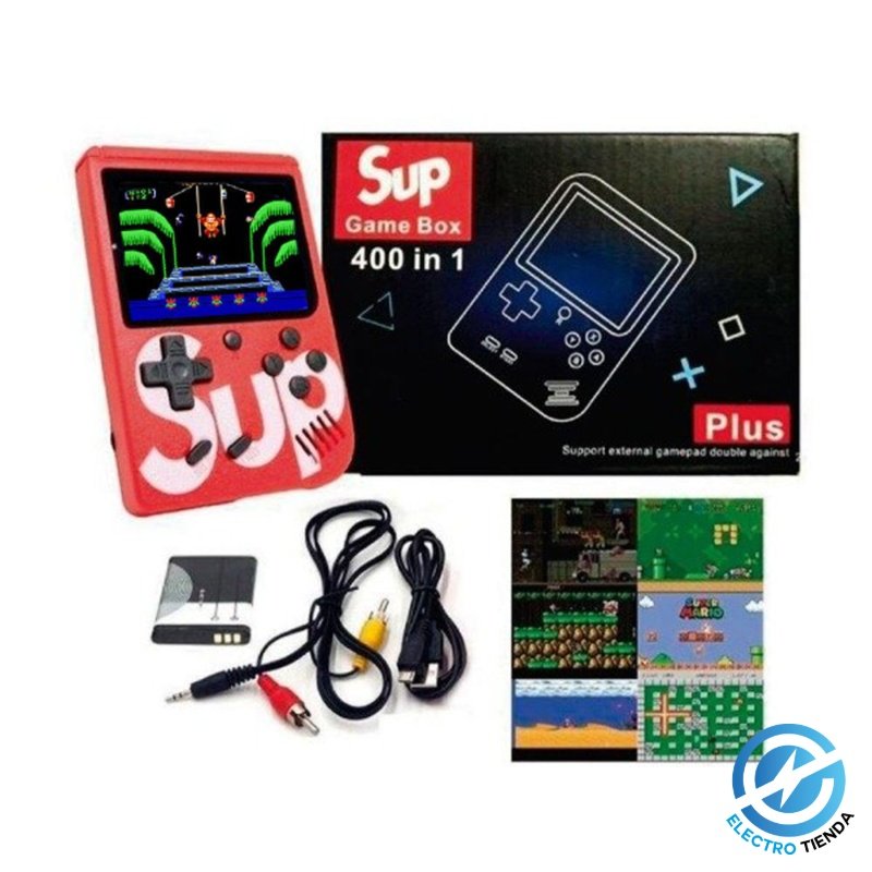 Consola portátil Sup Game Box Plus – 400 en 1