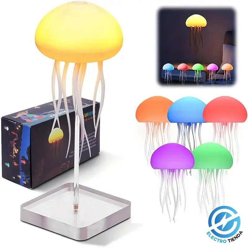 Lámpara Ambiental LED Meduza Recargable