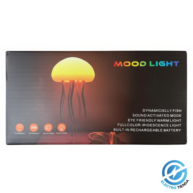 Lámpara Ambiental LED Meduza Recargable