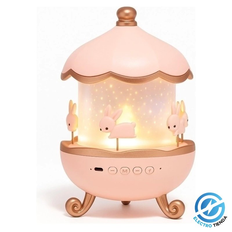 Lámpara Proyector - Bunny’s Carousel