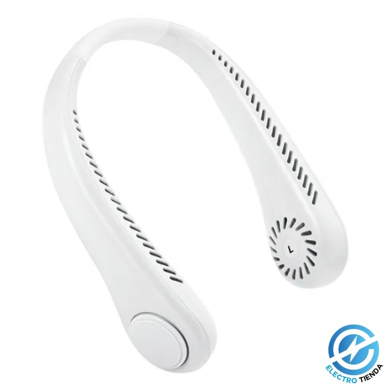 Ventilador de Cuello Recargable Portátil – Manos Libres