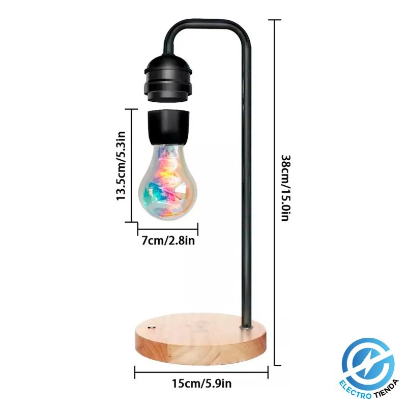 Lámpara LED Flotante con cargador Inalámbrico